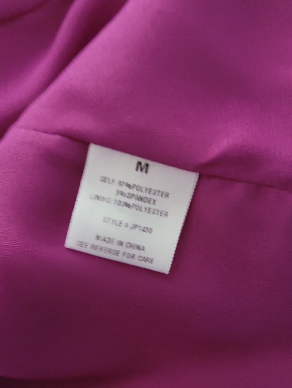 Fashion NOVA LIGHT PURPLE Tailored Blazer PANT SUIT, PALAZZO PANT SET NEW M - Picture 9 of 9